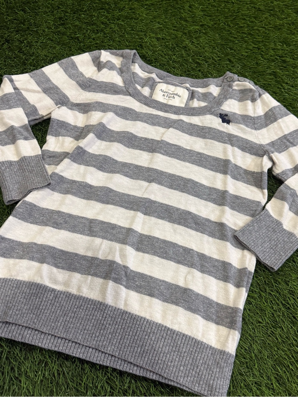 Abercrombie & Fitch Scoop Neck Fitted Sweater
